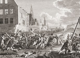 Outbreak of the revolt in Brabant.