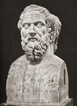 Bust of Herodotus.