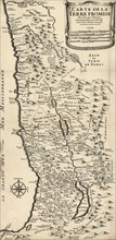 French map from 1720 of Palestine.