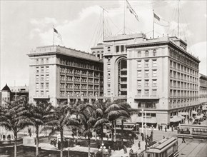 The U.S. Grant Hotel.