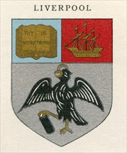 Coat of arms of the Diocese of Liverpool.