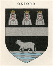 Coat of arms of the Diocese of Oxford.