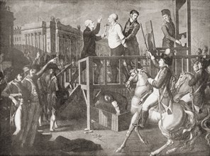 The execution of Louis XVI.
