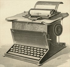 19th century typewriter.