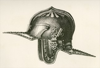 17th century helmet.
