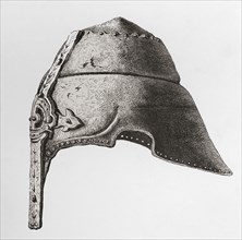 An early twelfth century Nasal Helmet.