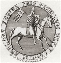 Seal Of David Of Scotland.