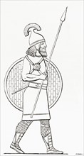 An Assyrian spearman.