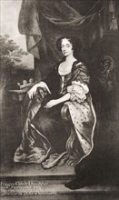 Frances Pierrepont nee Cavendish.