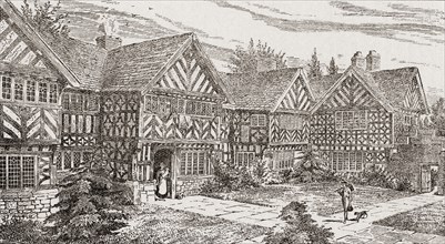 16th century Kenyon Peel Hall.