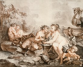 Fauns and Nymphs.