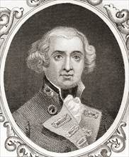 Admiral Of The Fleet Richard Howe.