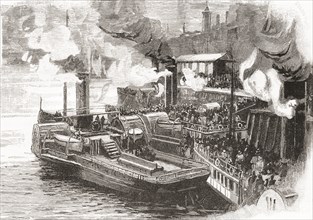 The steamboat Quay at The Broomielaw.