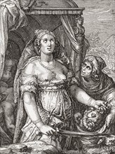 Judith beheading the Assyrian general Holofernes.