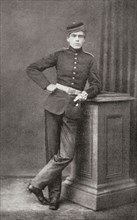 Lord Kitchener as a cadet at Woolwich Academy.