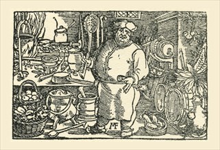 A chef from the Tudor period in England.