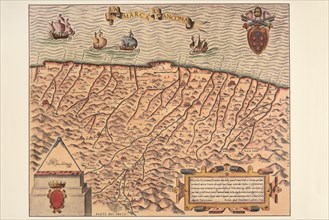 16th century geographical map