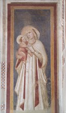 Fresco in the Church of Sant'Agostino, Fabriano