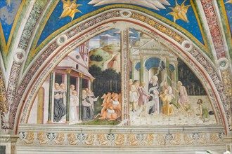 Frescoes of the Oratory of the Pilgrims in Assisi