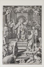 Federico Barocci, Presentation of Jesus in the Temple, etching