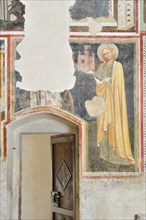 Fresco from the church of Santa Maria in Valle di Nera