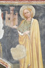 Fresco from the church of Santa Maria in Valle di Nera