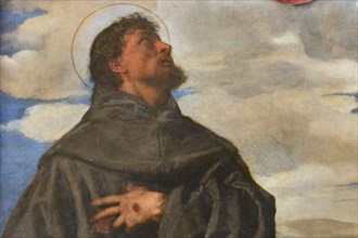 Tiziano Vecellio, Pala Gozzi (Madonna in Glory with Saints Francis and Biagio)