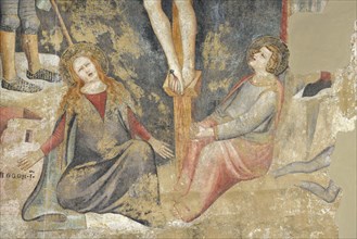 Fresco from the church of San Domenico in Fabriano