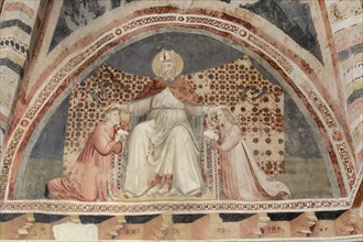 Fresco in the church of Sant'Agostino in Fabriano