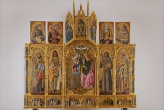 Vittore Crivelli, Polyptych of the Coronation