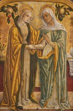 Vittore Crivelli, Triptych of the Visitation