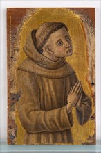 Vittore Crivelli, Franciscan friar praying