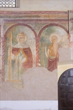 Fresco of the church of Santa Maria della Misericordia in Falconara Marittima