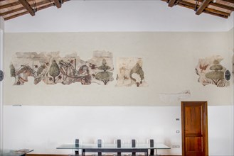 Frescoes in the Town Hall of Esanatoglia