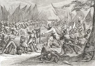 Battle of Sempach, 9 July 1386