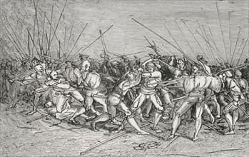 The Lansquenets' Battle