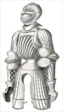 15th century rounded armour, called Maximilian armour