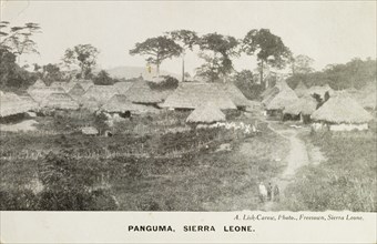 View of Panguma, Sierra Leone