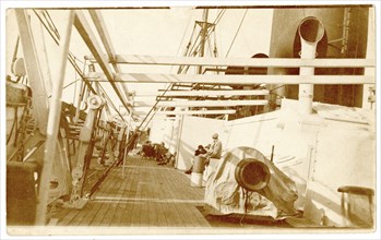 Lower deck of a ship