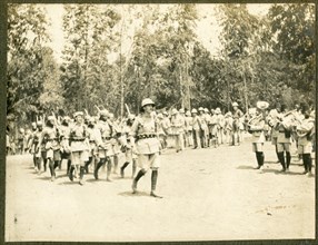 K.A.R. soldier in Mozambique, WW1