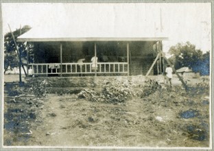Building work at the Ukamba Native School, Machakos