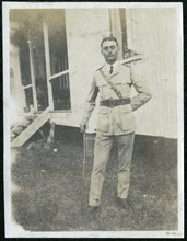 Portrait of Bertie Rand in uniform