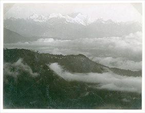View of Kangchenjunga from Mount Senchal, Darjeeling