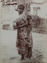 Portrait of an African mother and child