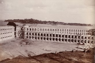 Construction of Cellular Jail, Andaman Islands