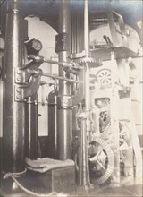 View showing machinery within lighthouse