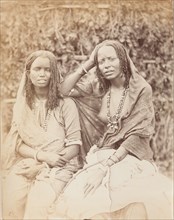Portrait of two women, said to be Sudanese