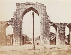 Iron Pillar at Qutub, Delhi