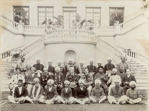 Dignitaries at Government House in Lahore