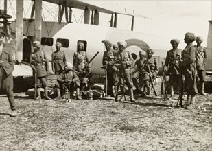 Sikh Regiment during the RAF's first airlift of troops